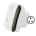 Miniatyrbild 8 av 8: WiFi-räckviddsförlängare, höghastighetsstabil plug and play, bärbar liten WiFi-signalförstärkare 100-240VUK-kontakt