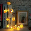 Miniatyrbillede 3 af 8: Conch-formede 10 LED-lyskæder batteridrevne til indendørs og udendørs fødselsdagsbryllup varmt lys
