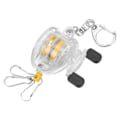 Miniatyrbillede 1 af 8: Fiske spiralformet snorlås, indtrækkelig sikkerheds fiskehjul, reb, spiralformet fiskestangsnore, krog med clips