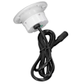 Miniatyrbilde 5 av 8: Innebygd ladestasjon med rund port QC3.0 hurtiglading for telefoner, skrivebord, hjem, 12-30V 30W sølv
