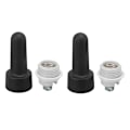 Miniatyrbild 4 av 8: 2-pack E26-lamphållare, perfekt passform, E26-lamphållare i keramik för glödlampor och LED-lampor
