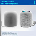 Miniatyrbild 5 av 5: Väggfäste Repfritt Fäste för Smart Högtalare HomePod 2 A Silver