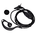 Miniatyrbild 3 av 8: Multifunktionell 2,5 mm G-formad klämma tvåvägsradioheadset för Motorola