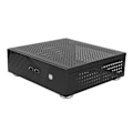 Pikkukuva 7 / 8: Pöytätietokoneen case Hyvä lämmönpoisto Hieno kompakti musta mini HTPC- case kotivideotietokoneelle