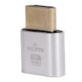 Miniatyrbillede 2 af 8: High Definition Multimedia Interface Dummy Plug HotSwappable 4K Display Emulator (Sølv)