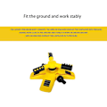 Miniatyrbillede 2 af 5: 360 graders automatisk roterende havesprinkler, sprinklere til græsplæne, have, oscillerende vand til græsplæner, stort gårdområde, slange, roterende vanding af græs R