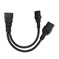 Pikkukuva 7 / 8: IEC320 C19 IEC320 C13 - IEC320 C20 Power Professional Standard Y -jakokaapeli tietokoneen HDTV-näyttöön