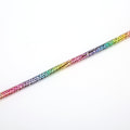 Miniatyrbillede 4 af 7: Rhinestones Tube Rope Ribbon DIY Syning Bryllupskjole Kostume Dekoration Tilbehør Regnbue Farve Nr. 1