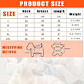 Miniatyrbilde 2 av 5: Hundedekken med innkallingsline, Vinterjakke for hund, Justerbare varme jakker for hunder, Bomullsfôret, Glidelås og refleksdesign bak -CHSZ S