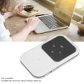 Pikkukuva 5 / 7: H80 Mobile WiFi Hotspot -monitoimiliitäntäkortti Ohut kannettava 4G WiFi-reititin LED-näytöllä ulkokäyttöön autolla
