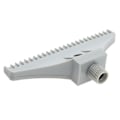 Miniatyrbillede 1 af 5: 4x1 / 4 \"gevindstørrelse, flad vindstråle luftblæser dyse spray grå 110mm-I