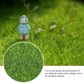 Miniatyrbillede 6 af 8: 10 STK Kunstgræsmåtte Græsplæne Plæne Have Mikro Landskab Ornament Home Decor