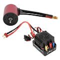 Pikkukuva 4 / 8: S3650 2300V harjaton moottori + 60A harjaton ESC Combo RC-auton osat 1/10 kauko-ohjattavaan autoon