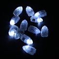 Miniatyrbillede 6 af 8: 100 stk. Innovative ballonform lys LED lysende lampe til hjem, fest, bryllupsdekoration, hvid
