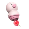 Miniatyrbillede 5 af 8: Piggy Clitoral slikkelegetøj Sutter Vibrerende Vandtæt Reducer træthed Sødt tunge Clit legetøj
