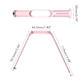 Miniatyrbilde 3 av 8: Reservedeler kompatible med Xiaomi Band 7 Myke TPU-armbånd Justerbar håndleddsstropp for kvinner og menn