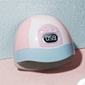 Miniatyrbillede 7 af 8: 220W Nail Art Lampe Dobbelt Lyskilde Perle Digital Timing Manicure Quick Dry Polish Lim Light