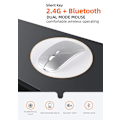 Miniatyrbillede 3 af 5: Trådløs Silent 2.4G + Bluetooth USB Modtager til PC