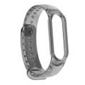 Miniatyrbillede 5 af 8: 6 stk. udskiftningsremme kompatible med Xiaomi Band 7 farveskiftende bløde TPU-armbånd justerbar håndledsrem til kvinder og mænd