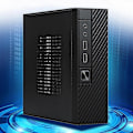 Miniatyrbild 3 av 5: Mini Itx Micro Htpc Fodral Datorchassi Industriell Styrdator Inneslutning