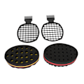 Pikkukuva 6 / 8: Hair Twist Comb Sponge Professional kannettava hiussienisarja set kotihoitoon