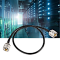 Miniatyrbilde 6 av 8: 2 stk koaksial antenneadapterkabel UHF hann PL-259 til UHF hann PL-259 lavt tap