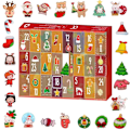 Miniatyrbild 2 av 5: Julbroch Adventkalender för Barn, 24 Dagars Nedräkningspresent