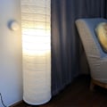 Miniatyrbild 3 av 5: Golvlampskärm i papper, golvlampor för sovrum Golvlampskärm Zekai