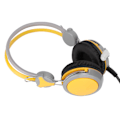 Miniatyrbillede 3 af 8: Gaming Headset med støjreduktion Stereo Ergonomisk kablet computerspil Hovedtelefon med mikrofon til pc Gul