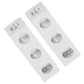 Miniatyrbillede 8 af 8: 2 stk. 3 huller Square Beam 3106-0003-0024 8 x 24 mm robotdel tilbehør