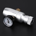 Miniatyrbild 5 av 8: Mini CO2-gasregulator Tryckreducerande ventil CO2-laddare Adapterventil Bryggningsutrustning