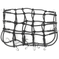 Miniatyrbild 6 av 8: Elastiskt bagage takräcke nät töjbart simuleringstillbehör för 1/8 1/10 RC CrawlerBlack