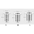 Miniatyrbillede 5 af 5: (S) Køkkenvask Filter, Rustfrit Stål Køkkenvaskrist - Køkkenvask Prop, Afløbsfilter Net, til Badeværelse, Køkken