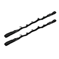 Miniatyrbilde 4 av 7: 2 stk Bil Fiske Stang Feste Stropper Justerbar Slitasjefri Fiske Stang Holder Belte