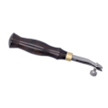 Miniatyrbillede 8 af 8: Stålkantet falsben - behagelig, let at holde, ergonomisk, holdbar, udsøgt fremstillet, justerbar falsben 1,5 mm