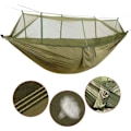 Pikkukuva 2 / 5: 3-in-1-riippumatto hyttysverkolla ja peitteellä, XXL Double Camping -riippumatto ulko- ja sisäkäyttöön, 100 kg:n kantavuus