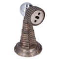 Miniatyrbillede 3 af 8: Magnetisk dørstopper vægmontering zinklegering dørstopper med tilbehør til keramik glas marmor metal træ