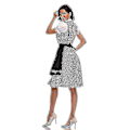 Miniatyrbilde 3 av 5: Autentisk tysk rutete Dirndl-kjole: Perfekt for Oktoberfest og Halloween-fester! L Style1 Grønn