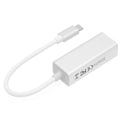 Pikkukuva 1 / 8: Type C - RJ45 -sovitin 100M 1000M ohjainvapaa hot plug alumiiniseos langallinen USB C - Ethernet -sovitin tietokoneelle 1000M