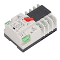 Miniatyrbillede 1 af 8: 4P Automatisk omskifter Dual Power Changeover Switch 35mm Skinnemontering AC110V 80A