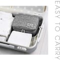 Miniatyrbilde 5 av 5: Multifunksjonell Elektronikkveske Vanntett Bærbar Kabelveske for Nettbrett, Ekstern Harddisk, Lader, Kabler, Ting, Adaptere, Minnekort, USB-kabel