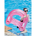 Miniatyrbild 5 av 5: Hopfällbar Uppblåsbar PVC Vattenstol för Vuxna Perfekt för Strand- och Poolpartyn