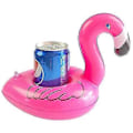 Pikkukuva 2 / 5: Puhallettava kelluva flamingo juomateline, 12 kpl