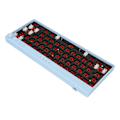 Miniatyrbild 3 av 8: 61-tangenters mekaniskt tangentbord DIY-kit RGB-bakgrundsbelysning Switch Hot Swap Custom mekaniskt spelande tangentbordskit Blå