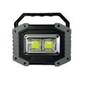 Miniatyrbillede 5 af 5: 30W Genopladelig LED Spotlight Byggeplads Arbejdslampe COB Bærbar USB LED Spotlight til Camping, 3 Tilstande (1 stk)