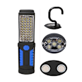 Miniatyrbilde 4 av 4: Oppladbart LED-arbeidslys med magnetisk fakkelinspeksjonslampe
