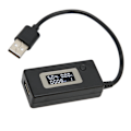 Miniatyrbild 4 av 8: USB-spännings- och strömtestare LCD-display 50mA‑3500mA USB-multimeter 3‑15V 0.05A‑3.50A