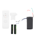 Miniatyrbillede 1 af 8: Timing Trådløs Intelligent Universal Loftsblæser Lys Fjernbetjening Engelsk version 85V-260V