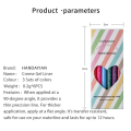 Miniatyrbillede 7 af 8: 6 Stk Farvet Eyeliner Sæt Vandtæt Eyeliner Langvarig Eye Liner Pen Sæt