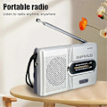 Miniatyrbild 4 av 5: BC-R21 Bärbar Mini AM FM Radio Stereohögtalare